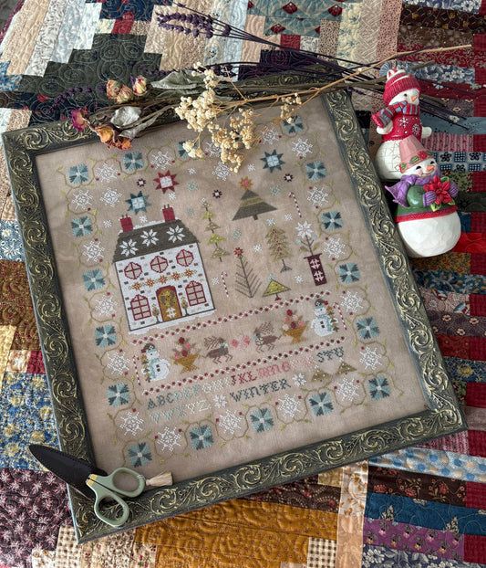 Enchanted Winter Sample by Pansy Patch Quilts and Stitchery