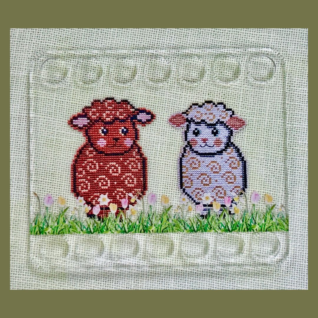 Sheep in the Meadow – Thread Keep by December Stitches