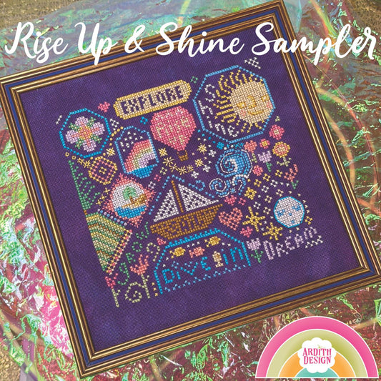 Rise Up and Shine Sampler by Ardith Design