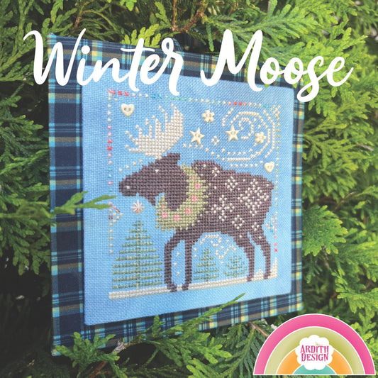Winter Moose by Ardith Design