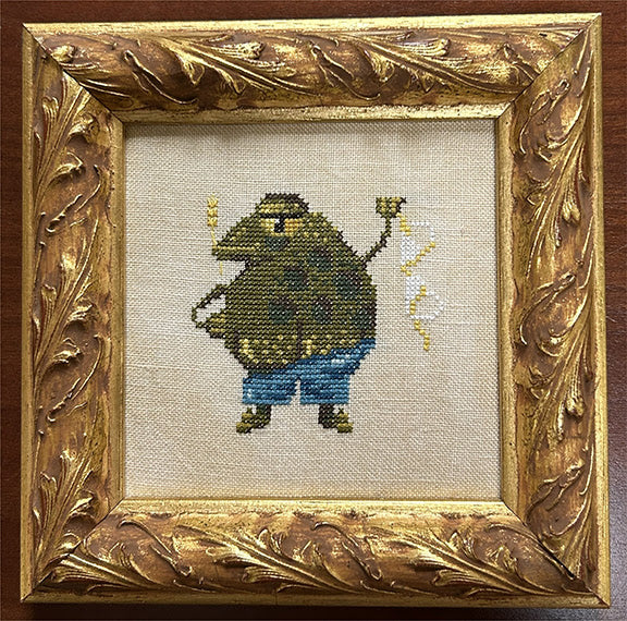 Cheeky Frog by Barbara Ana