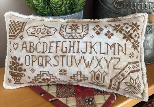 Alphabet Quaker Sampler by Darlene D'Eon