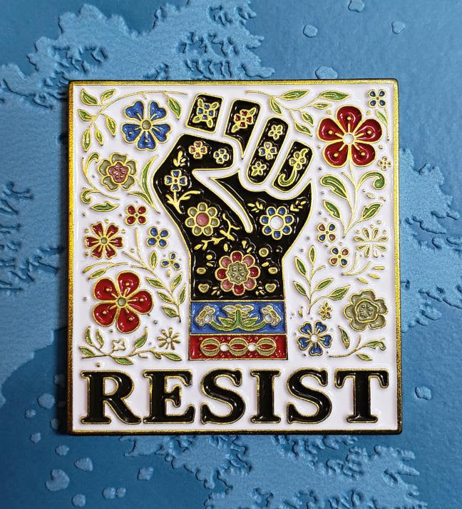 Resist Needle Minder by Siren Stitchworks