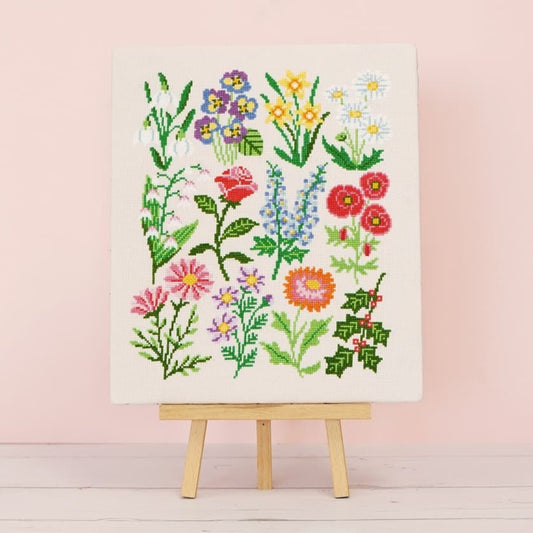 Birthday Botanicals by Caterpillar Cross Stitch