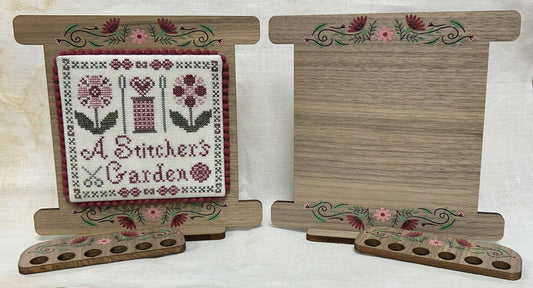 Garden Spool Display Stand by Willoughby Ann