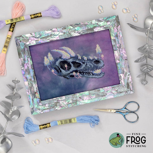 Opal Dragon by Fine Frog Stitching