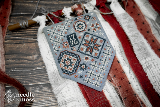 Stars and Stripes by Needle and Moss