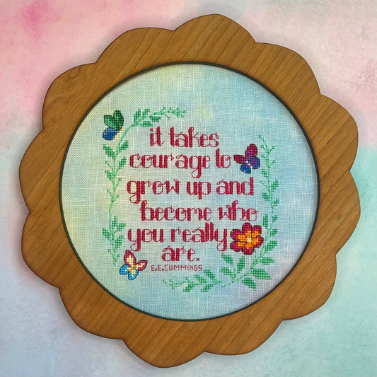 Courage by The Stitchin' Kitten