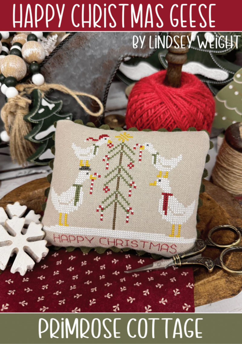 *Preorder* Happy Christmas Geese by Primrose Cottage