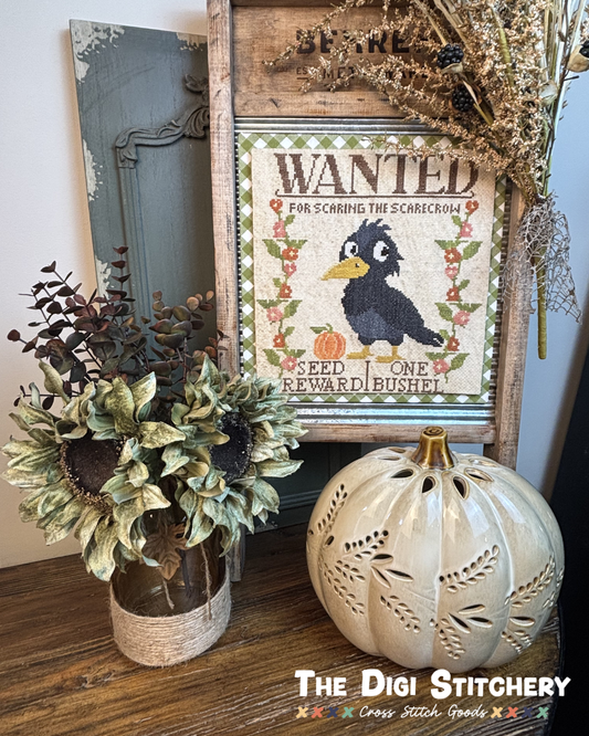*Preorder* Seasonal Outlaws: Autumn Crow by Digi Stitchery