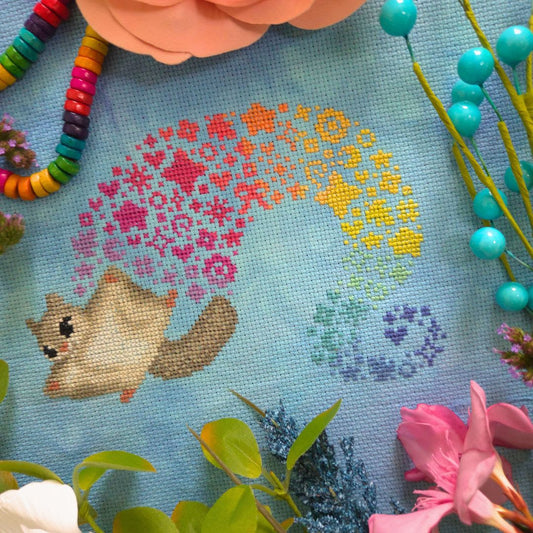 *Preorder* Flying Squirrel by BAD Stitch Neeedlework