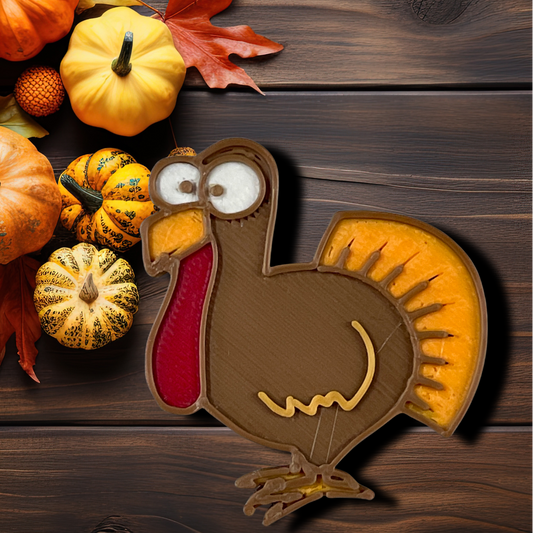 *Preorder* Turkey Needle Minder by Barefoot Needleart