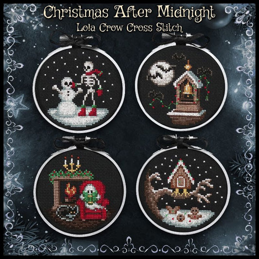 Christmas After Midnight Ornament Set by Lola Crow