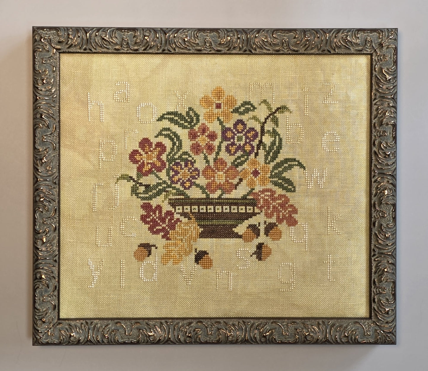 *Preorder* Autumn Basket Sampler by Wildflower Stitching