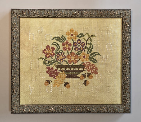 Autumn Basket Sampler by Wildflower Stitching