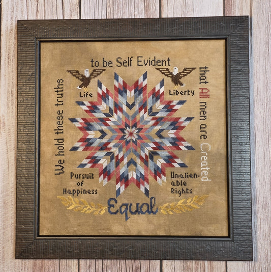 *Preorder* Created Equal by Wildflower Stitching
