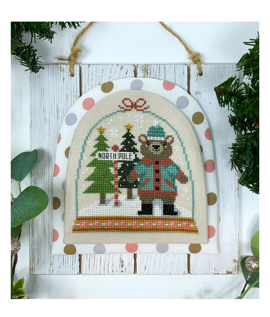 Winter Snowglobes Bear by Tiny Modernist