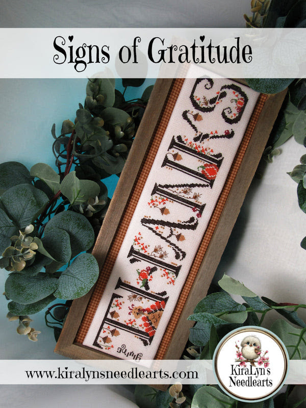 *Preorder* Signs of Gratitude by KiraLyn's Needlearts
