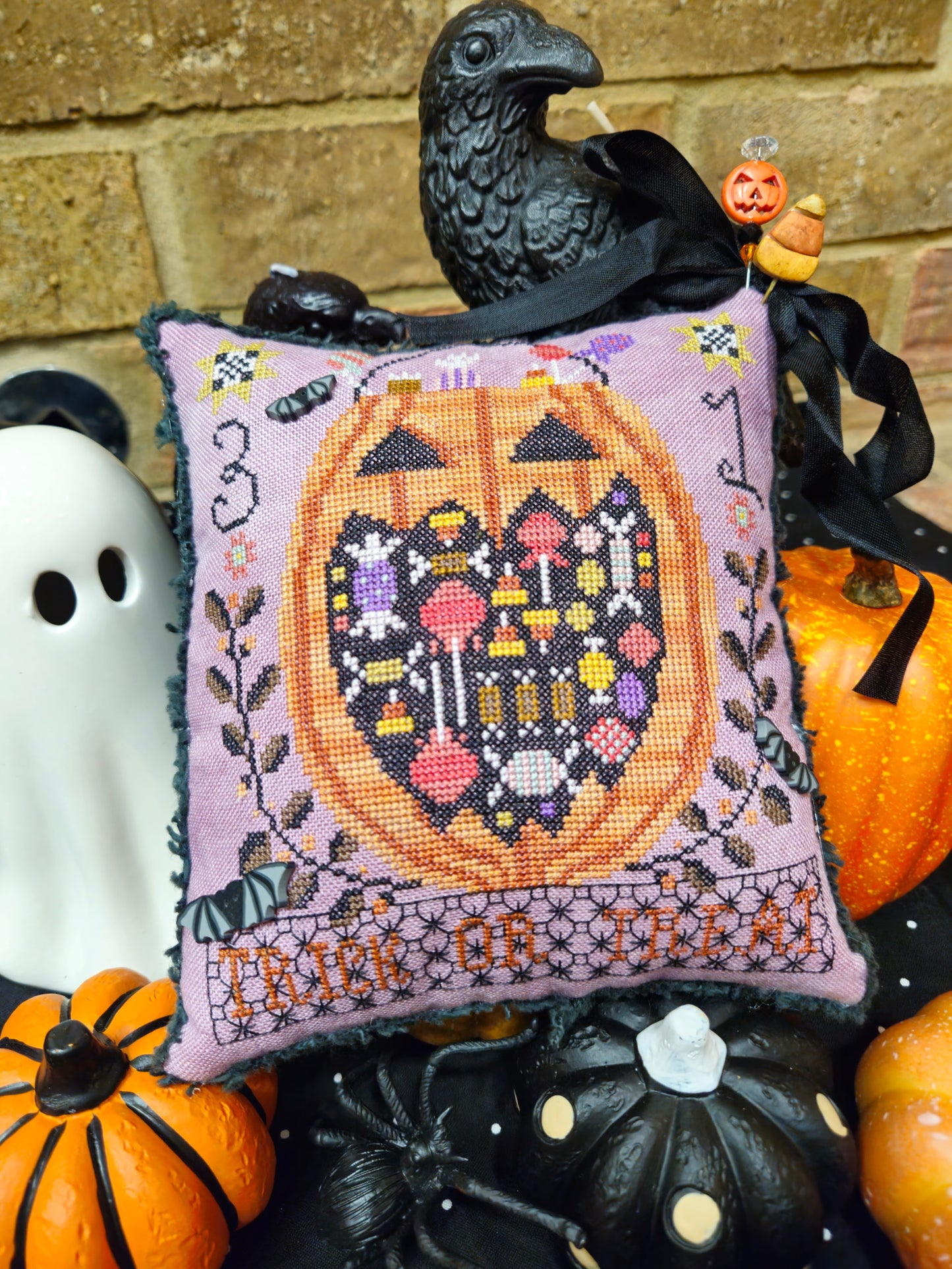 *Preorder* Trick Or Treat by Quaint Rose Needlearts