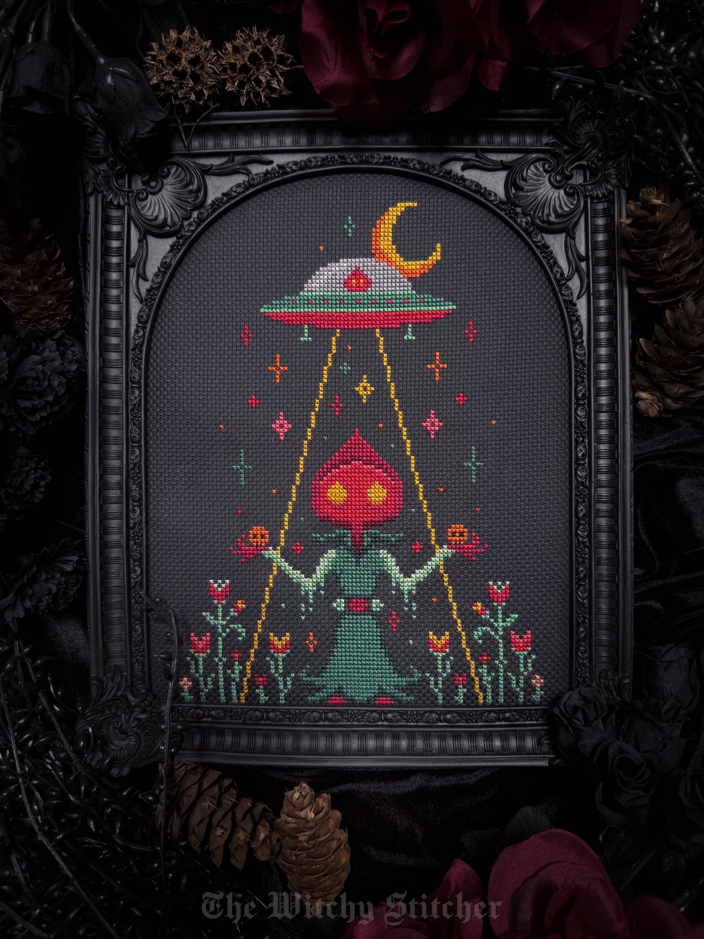 *Preorder* Take Me Home ~ Flatwoods Monster by The Witchy Stitcher