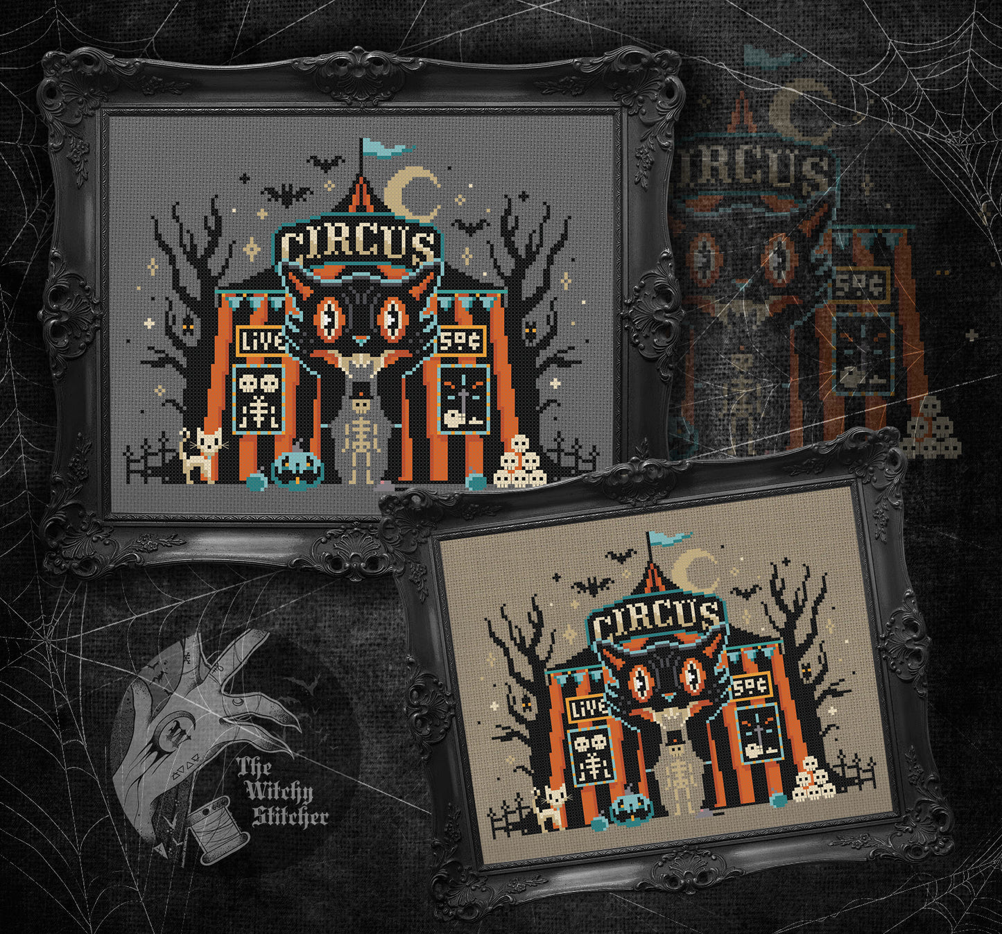 *Preorder* Vintage Halloween Big Top by The Witchy Stitcher