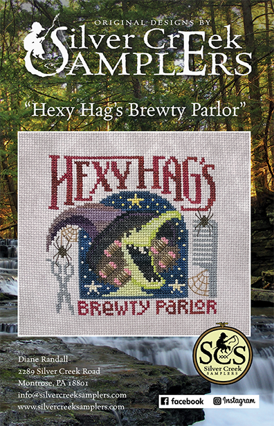 *Preorder* Hexy Hag's Brewty Parlor by Salty Stitcher Designs