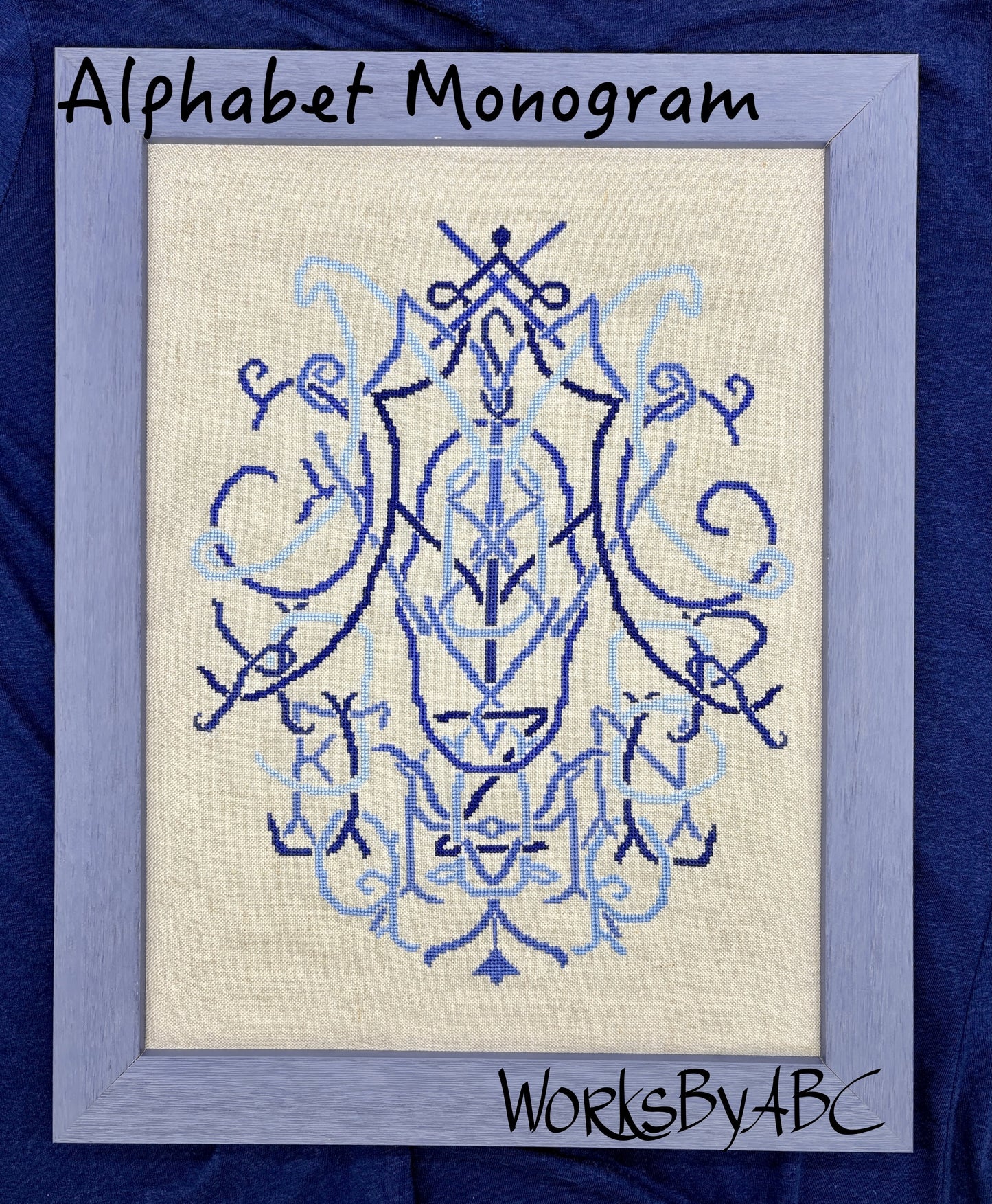 *Preorder* Alphabet Monogram by WorksByABC