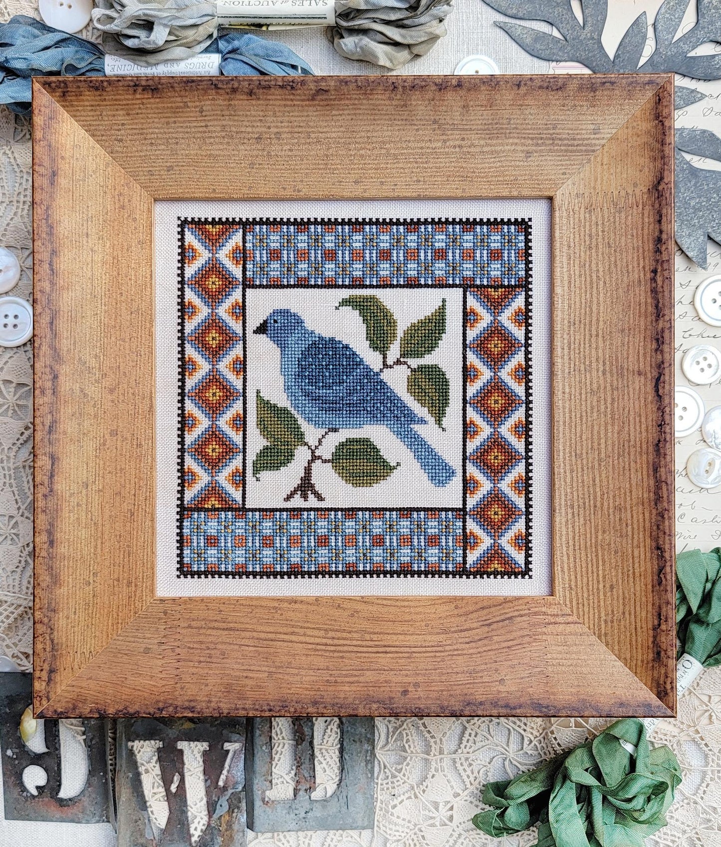 *Preorder* Plaid Bird by Hello from Liz Mathews