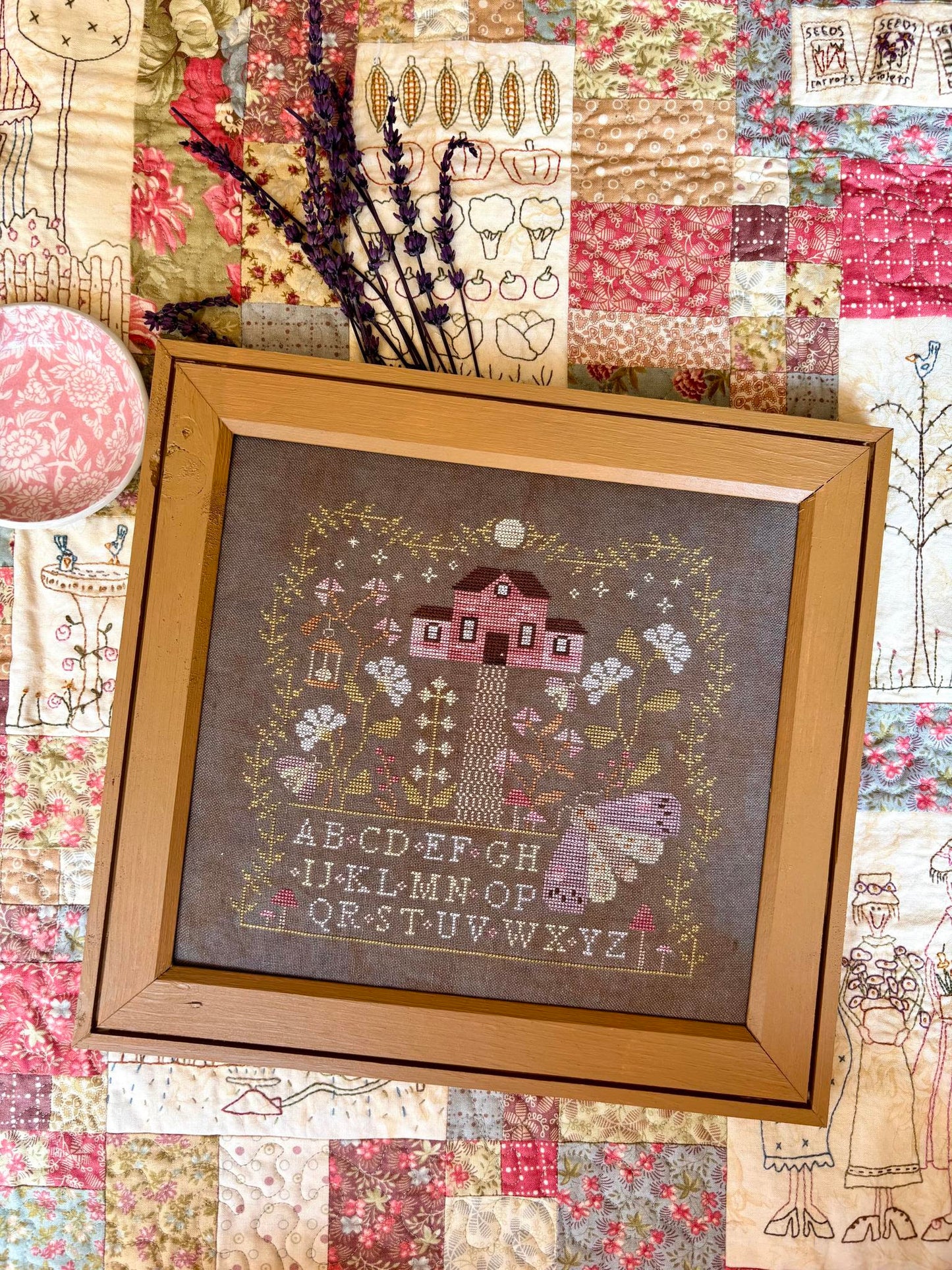 *Preorder* Moonlight Garden Sampler by Blueberry Ridge Designs