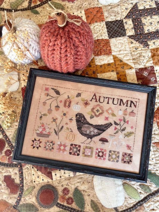 *Preorder* Autumn Blackbird by Blueberry Ridge Designs