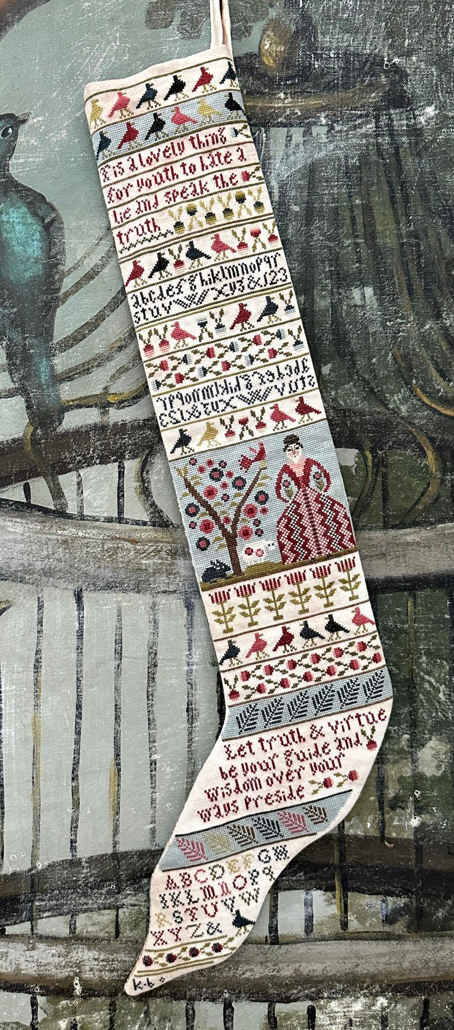 *Preorder* Truth & Virtue Stocking by Kathy Barrick