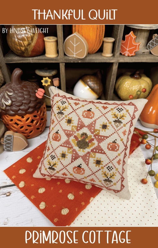 *Preorder* Thankful Quilt by Primrose Cottage Stitches