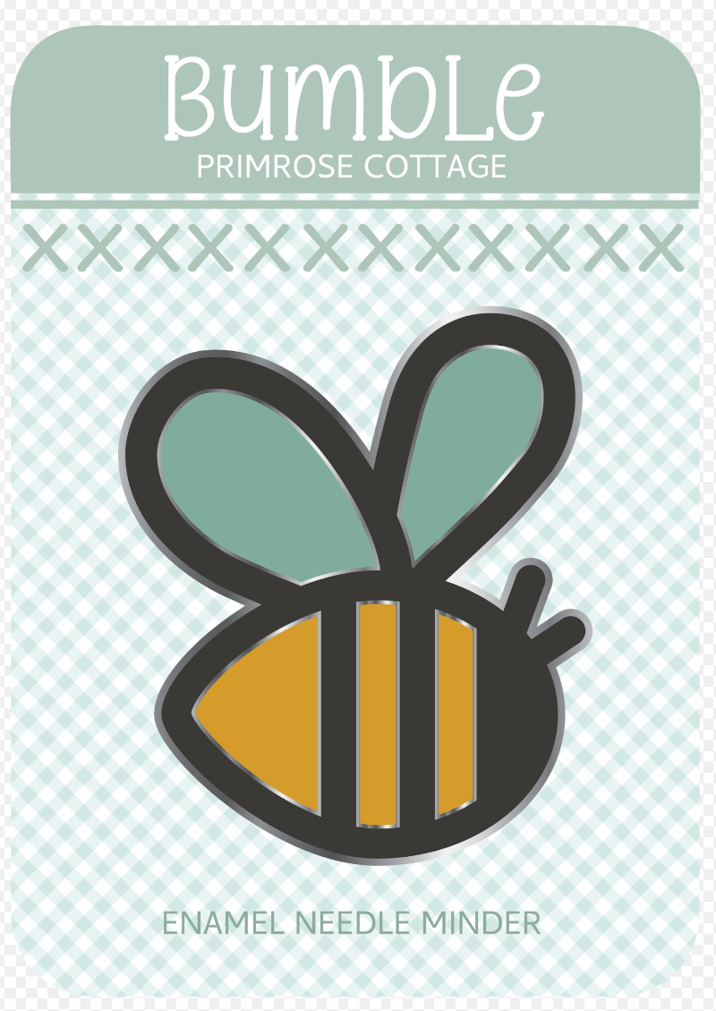 Bumble Needle Minder by Primrose Cottage Stitches