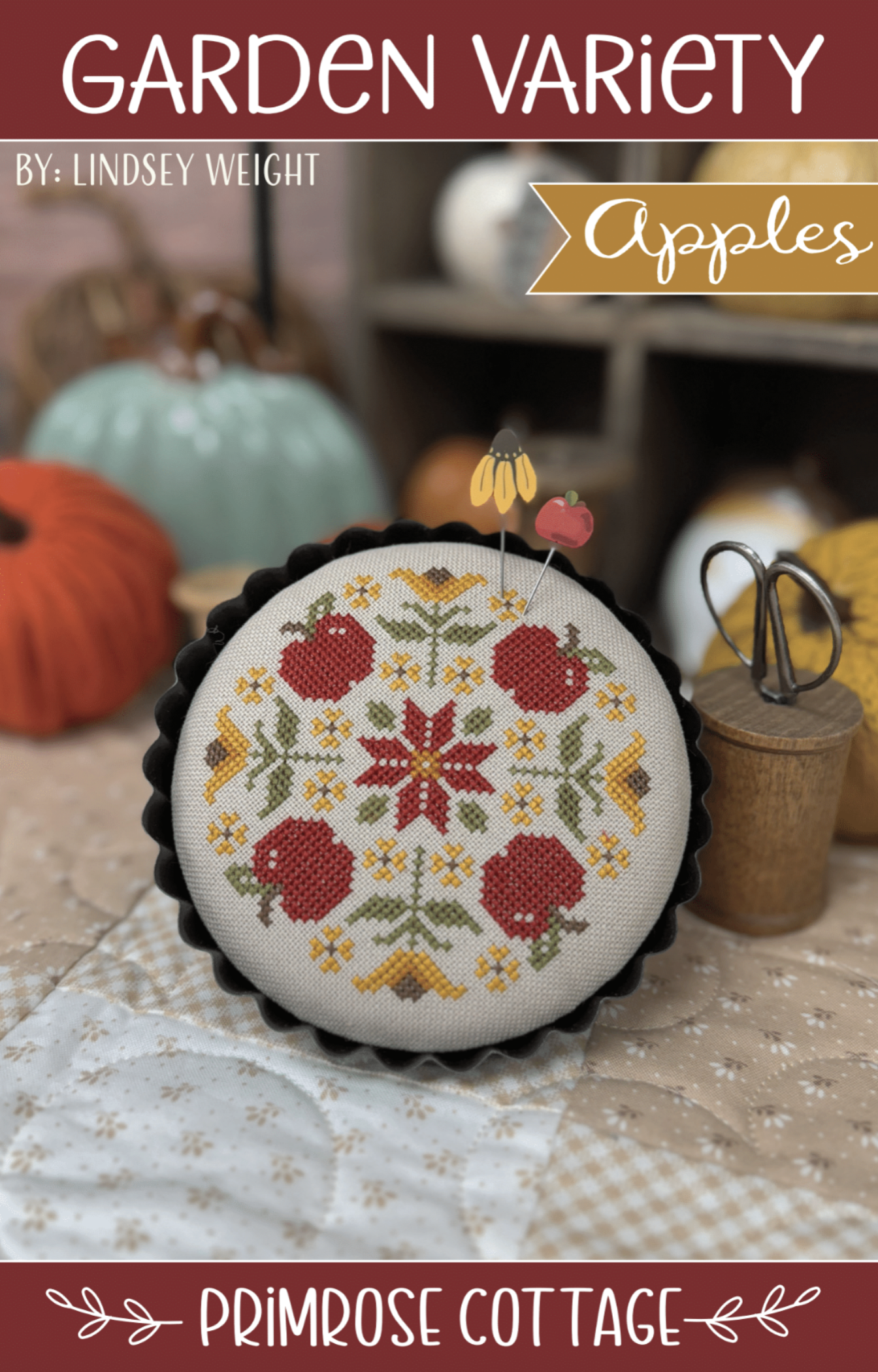 *Preorder* Garden Variety: Apples by Primrose Cottage Stitches