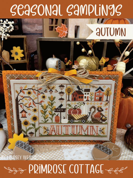 *Preorder* Seasonal Sampling: Autumn by Primrose Cottage Stitches