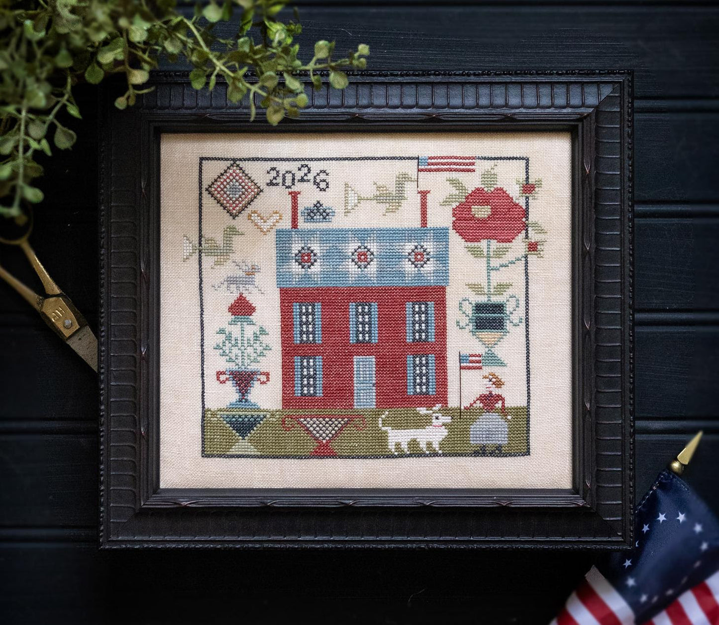 *Preorder* Miss Pilkington's Cottage by Plum Street Samplers