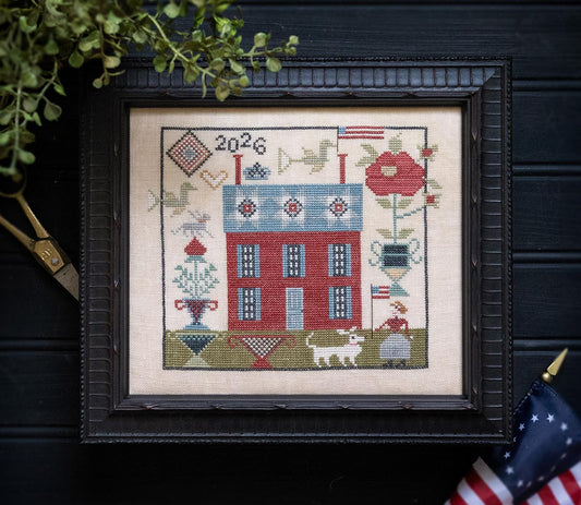 *Preorder* Miss Pilkington's Cottage by Plum Street Samplers