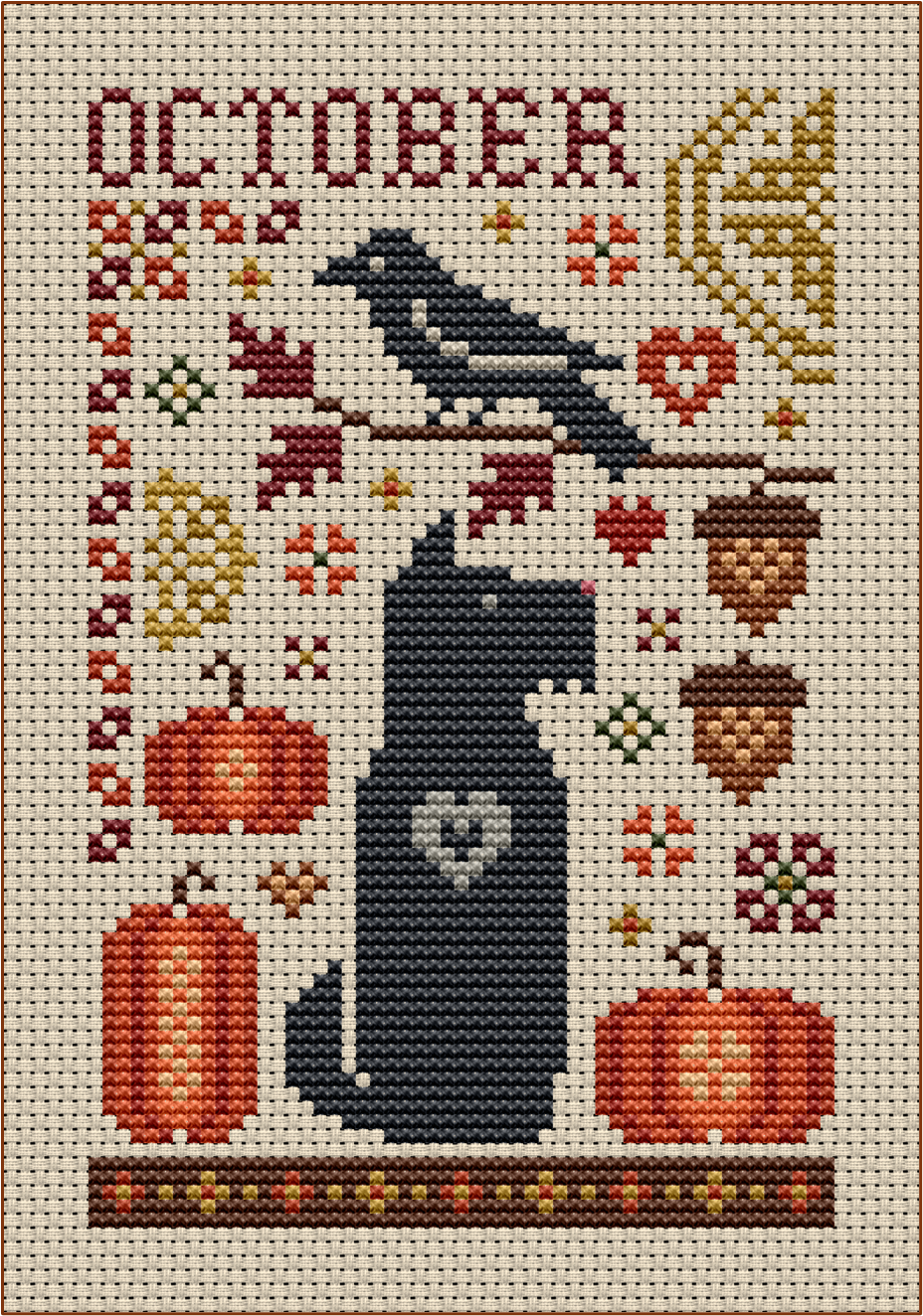 ✩Preorder✩ Scottie October Dog by Happiness is Heartmade