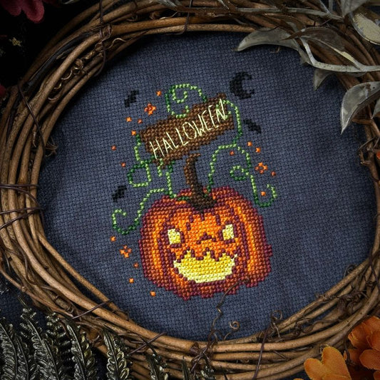 ✓ Halloween Mini by The Stitch Crypt-Cross Stitch-The Stitch Crypt-Millennial Fabrics
