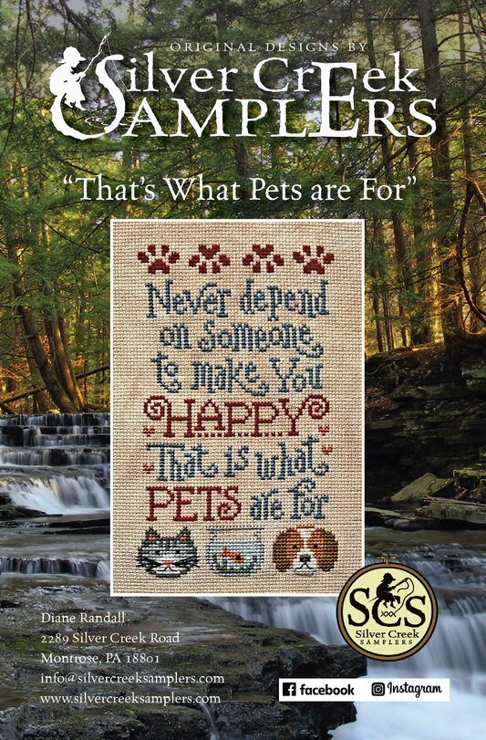 That's What Pets are For by Silver Creek Samplers