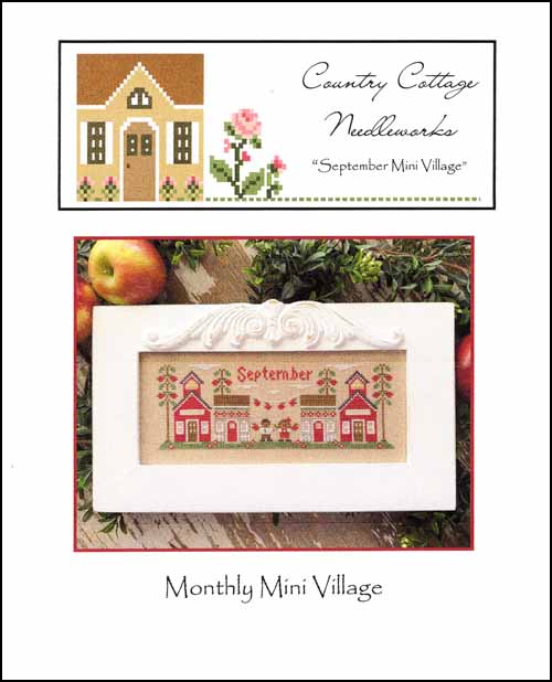September: Monthly Mini Village by Country Cottage Needleworks
