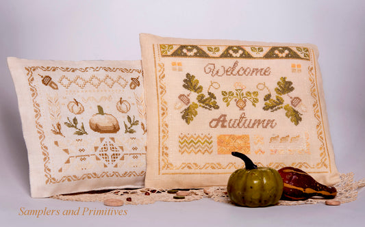 *PREORDER* Welcome Autumn by Samplers and Primitives for Needlework Marketplace