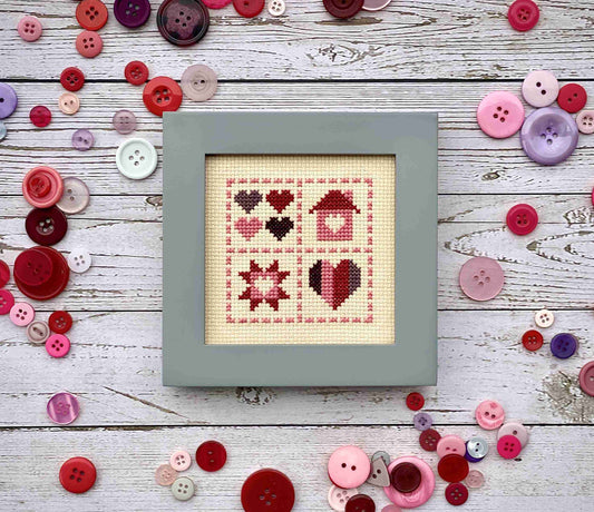 ✩Preorder✩ Love Begins at Home Mini by Count Your Stitches Designs